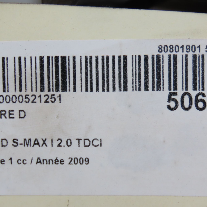 Phare droit occasion FORD S-MAX I Phase 1 05-2006->03-2010 2.0 TDCI 140ch 1791503 5