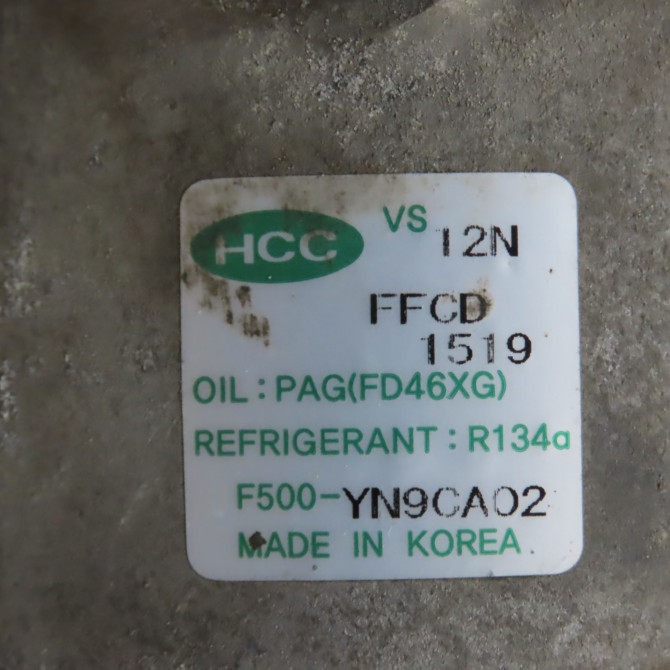 Compresseur air conditionne occasion HYUNDAI IX20 Phase 1 10-2010->... 1.4 CRDI 90ch 977012K201 5
