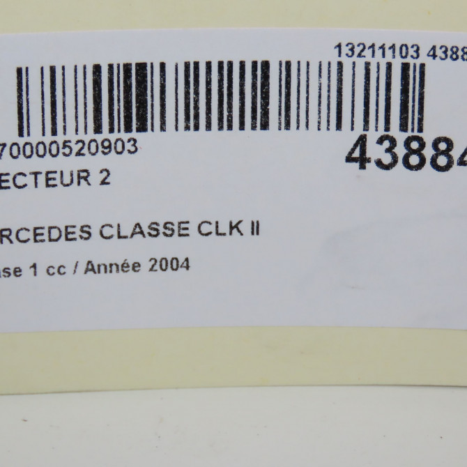 occasion MERCEDES CLASSE CLK II Phase 1 05-2002->12-2009 270 CDI 6130700987 5