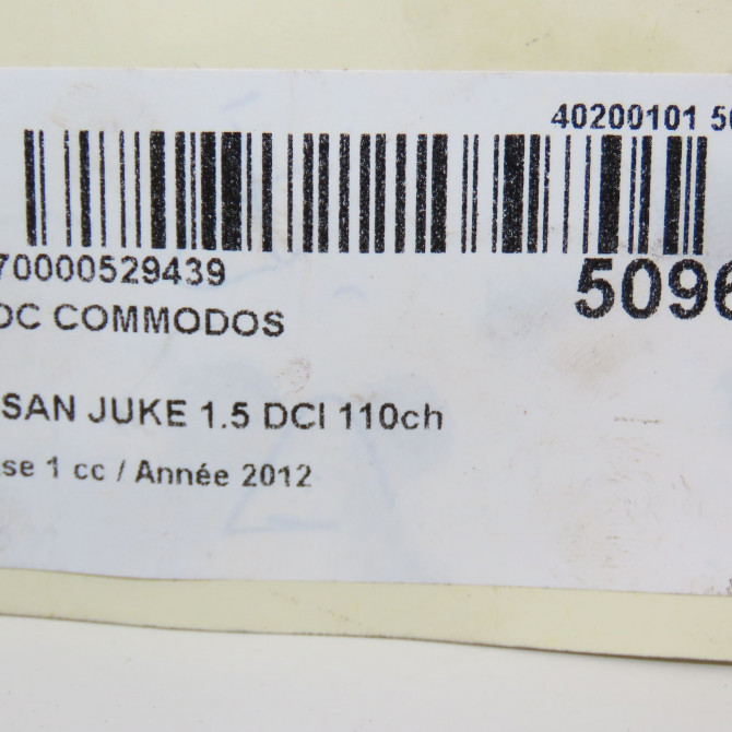 Bloc commodos occasion NISSAN JUKE Phase 1 09-2010->... 1.5 DCI 110ch 255601KK0A 5