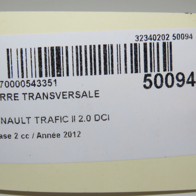 occasion RENAULT TRAFIC II Phase 2 08-2006->... 2.0 DCI 90ch 5