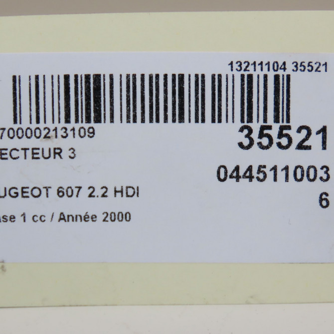 occasion PEUGEOT 607 Phase 1 11-1999->09-2004 2.2 HDI 5