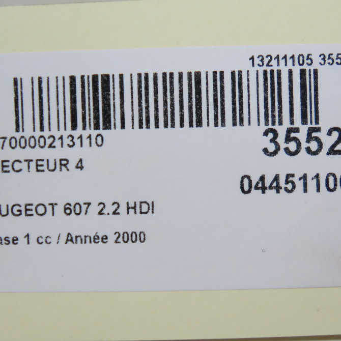 occasion PEUGEOT 607 Phase 1 11-1999->09-2004 2.2 HDI 5