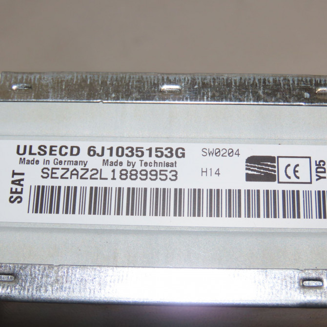 Autoradio occasion SEAT IBIZA IV Phase 1 05-2008->01-2012 1.4i 16v 6J1035153H 4