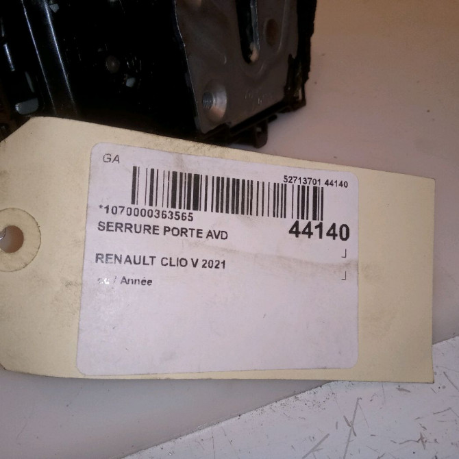 Serrure porte avd occasion RENAULT CLIO V 805029595R 5