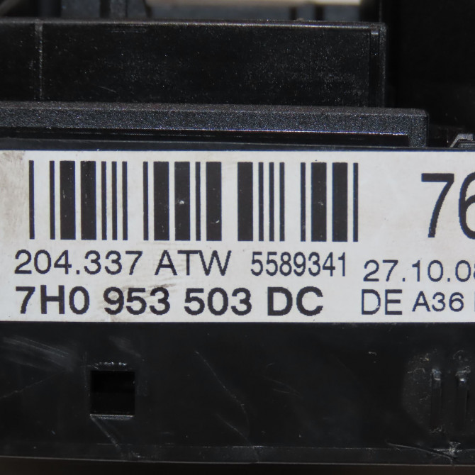Bloc commodos occasion SEAT IBIZA IV Phase 1 05-2008->01-2012 1.9 TDI 105ch 7H0953513C9B9 4