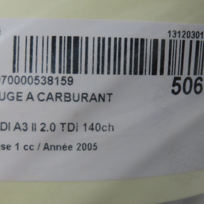 Jauge a carburant occasion AUDI A3 II Phase 1 06-2003->06-2008 2.0 TDi 140ch 6