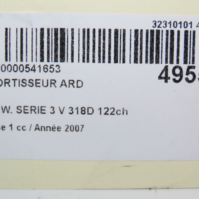Amortisseur arrière droit occasion B.M.W. SERIE 3 V Phase 1 03-2005->09-2008 318D 122ch 33526771725 5