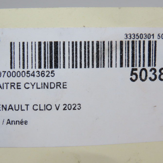 Maitre cylindre occasion RENAULT CLIO V 7