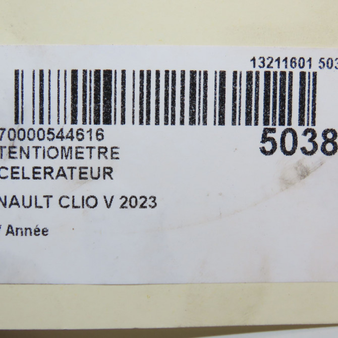 Potentiometre accelerateur occasion RENAULT CLIO V 5