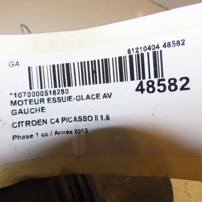 occasion CITROEN C4 PICASSO II Phase 1 04-2013->... 1.6 e-HDi 8v 115ch 9816172980 4