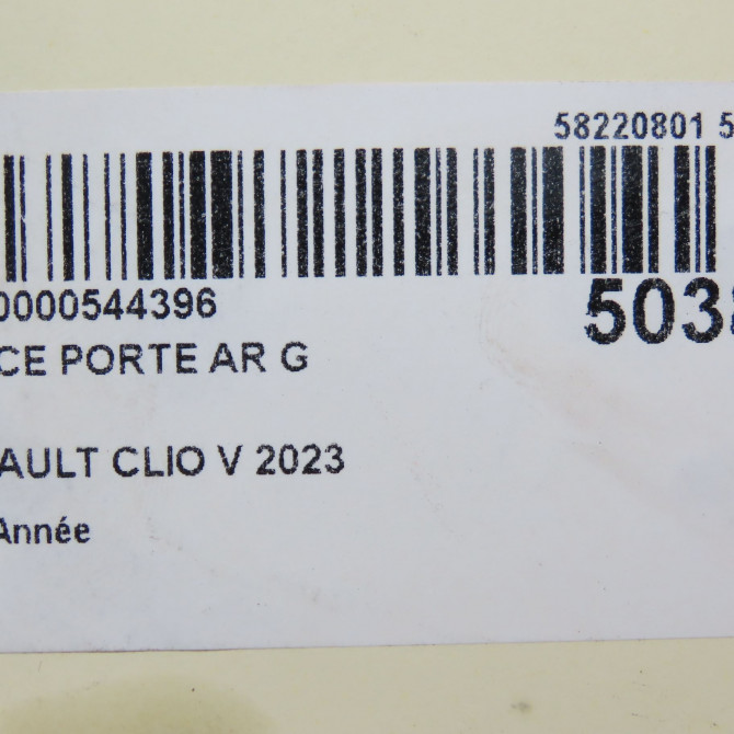 Glace porte ar g occasion RENAULT CLIO V 823015115R 4