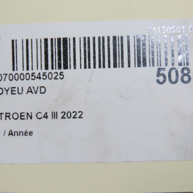 Moyeu avd occasion CITROEN 5