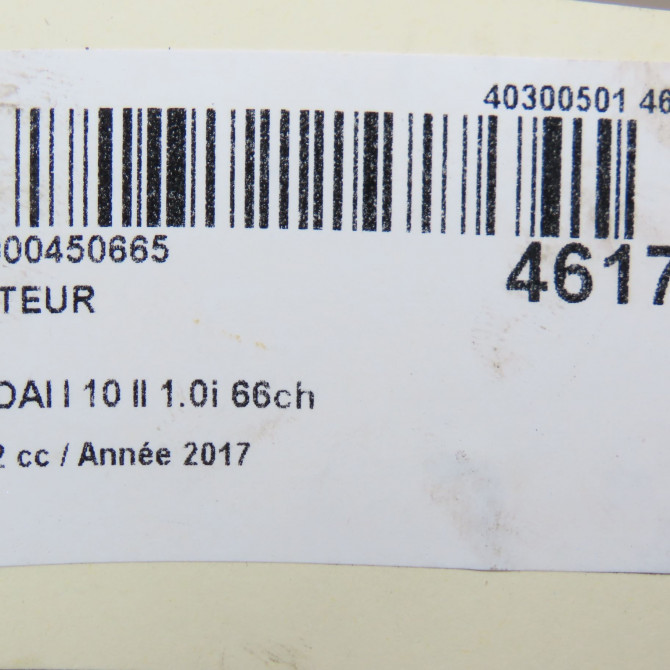 Compteur occasion HYUNDAI 146 Phase 1 04-1995->04-1999 1.0i 66ch 94003B9520 6