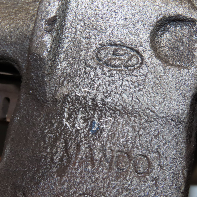 Etrier de frein avant droit occasion HYUNDAI 146 Phase 1 04-1995->04-1999 1.0i 66ch 58190B9A75 5