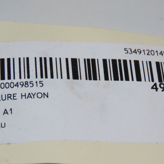 Serrure hayon occasion AUDI A1 8R0827505A 5