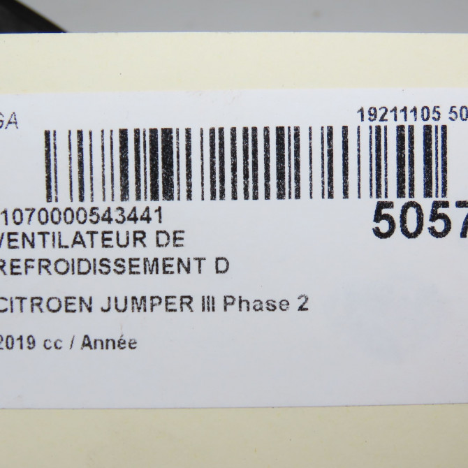 occasion CITROEN JUMPER III Phase 2 06-2014->... 6