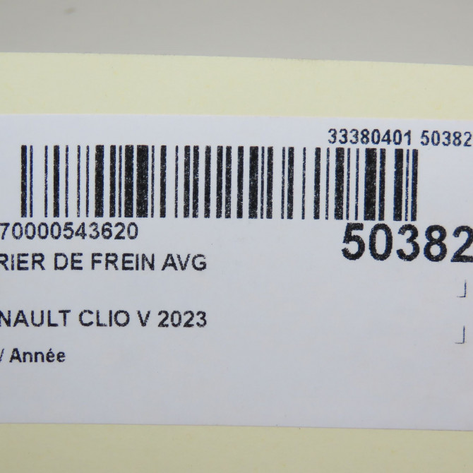 Etrier de frein avant gauche occasion RENAULT CLIO V 410110596R 6