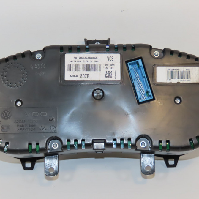 Compteur occasion SEAT IBIZA IV IBIZA IV Phase 2 2012-02-01->2016-03-31 1.2 TSI 105ch 6J0920807P 2