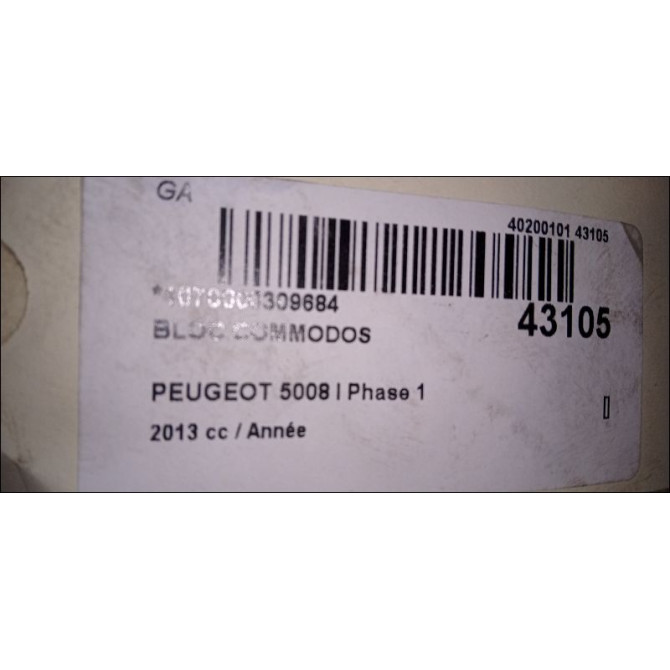 Bloc commodos occasion PEUGEOT 5008 I Phase 1 11-2009->12-2013 3