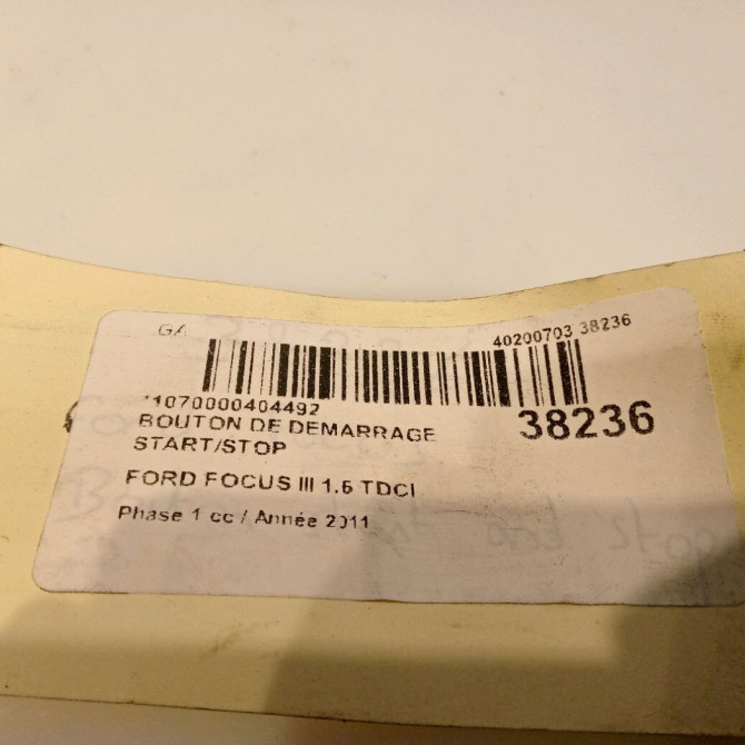 occasion FORD FOCUS III Phase 1 01-2011->04-2015 1.6 TDCI 115ch 4