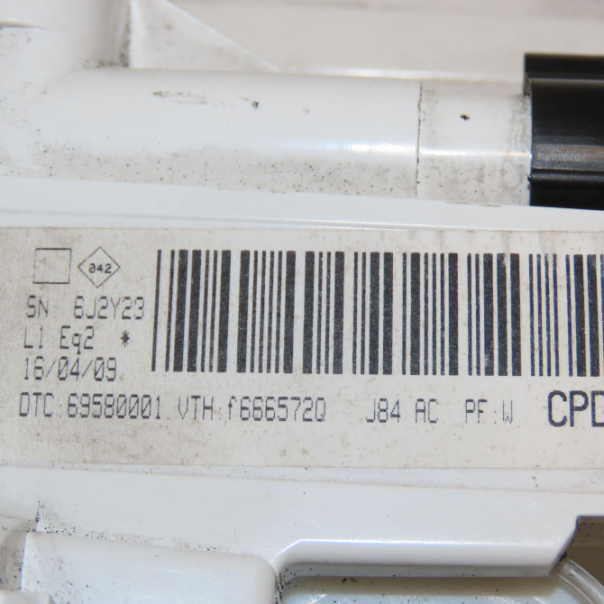 Commande de chauffage occasion RENAULT SCENIC II Phase 2 09-2006->04-2009 1.5 DCI 105ch 7701056580 4