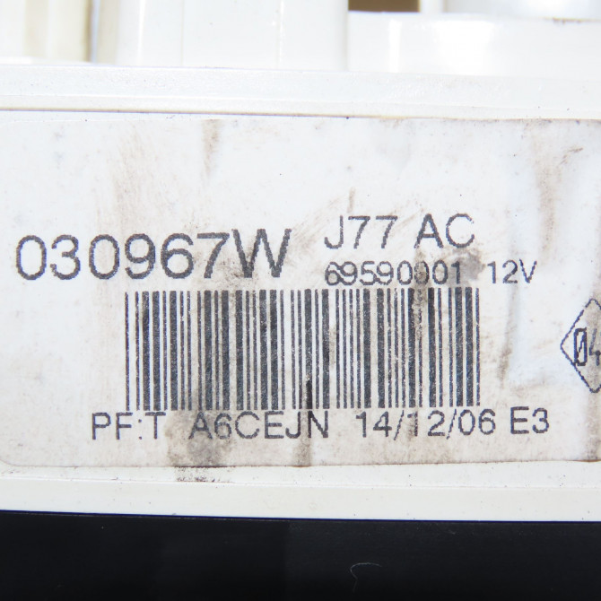 Commande de chauffage occasion RENAULT MODUS Phase 1 09-2004->12-2007 1.6i 16v 4