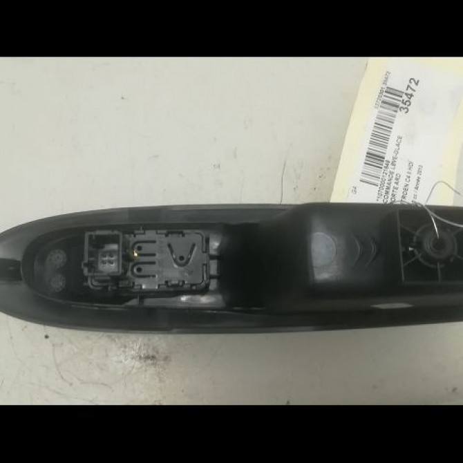 Commande leve-glace porte arrière droite occasion CITROEN C4 II Phase 1 10-2010->01-2015 1.6 HDI 90ch 6490JZ 2