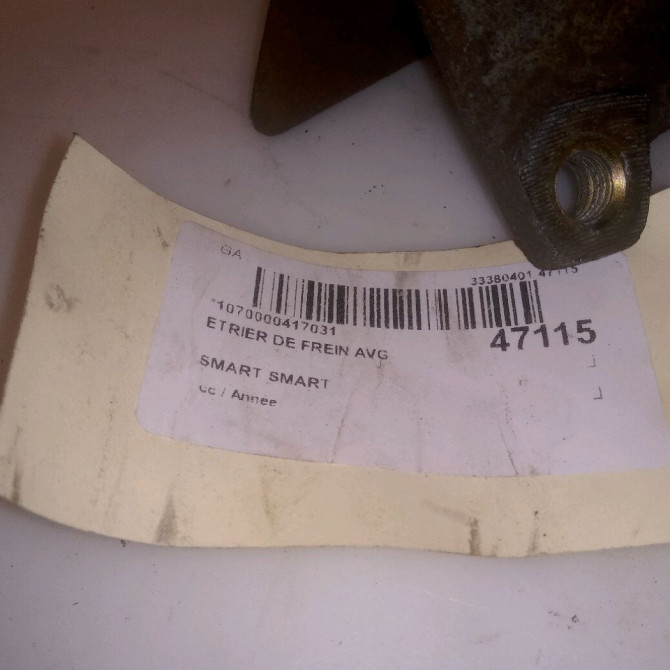 Etrier de frein avant gauche occasion SMART SMART CITY/FORTWO I A4514210198 5