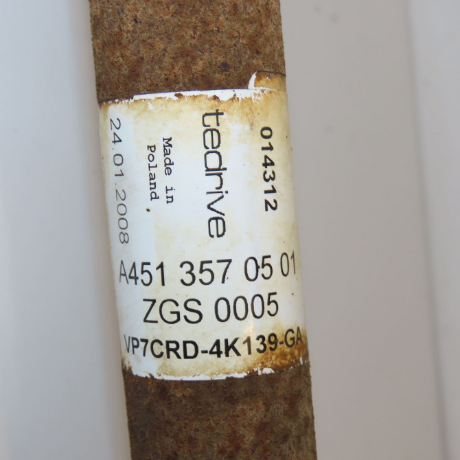 Transmission arrière gauche occasion SMART SMART CITY/FORTWO II Phase 1 04-2007->03-2015 A4513570501 5