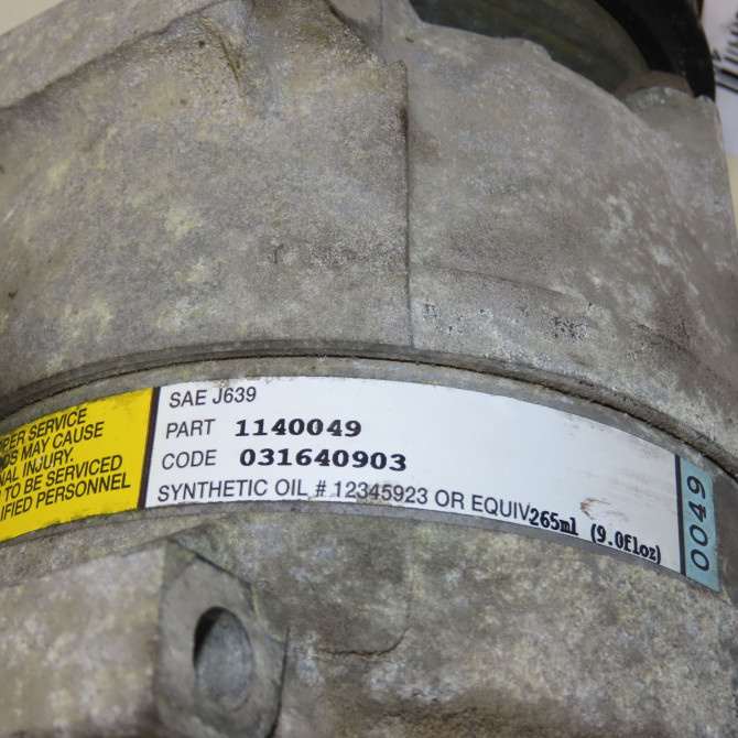 Compresseur air conditionne occasion RENAULT LAGUNA II Phase 1 11-2000->03-2005 1.9 DCI 120ch 8200343375 5