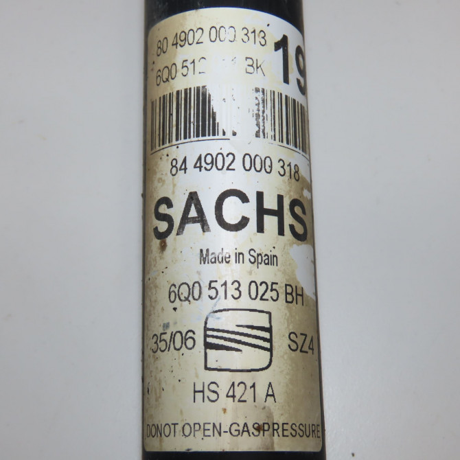 Amortisseur arrière droit occasion SEAT CORDOBA II Phase 1 10-2002->05-2009 1.4 16v 100ch 4