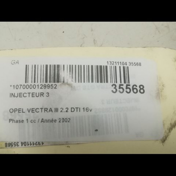 occasion OPEL VECTRA III Phase 1 06-2002->10-2005 2.2 DTI 16v 125ch 9196701 3