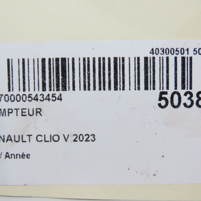 Compteur occasion RENAULT CLIO V 248094195R 6