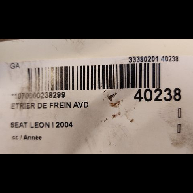 Etrier de frein avant droit occasion SEAT LEON I 1K0615124D 3
