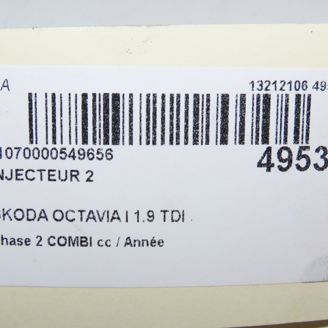 occasion SKODA OCTAVIA I Phase 1 04-1995->04-1999 1.9 TDI 90ch 28130202P 4