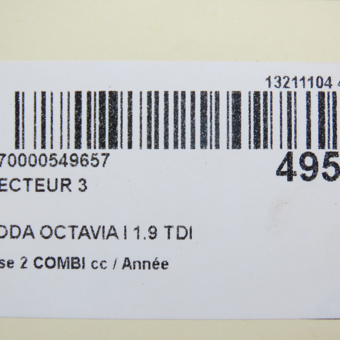 occasion SKODA OCTAVIA I Phase 1 04-1995->04-1999 1.9 TDI 90ch 28130202P 4