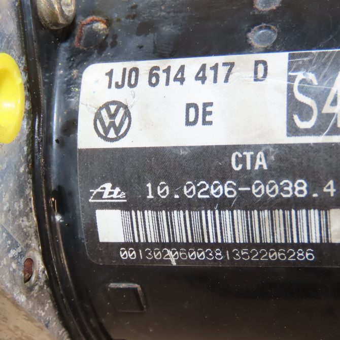 Unité hydraulique ABS occasion SKODA OCTAVIA I Phase 1 04-1995->04-1999 1.9 TDI 90ch 1J0698417A 4