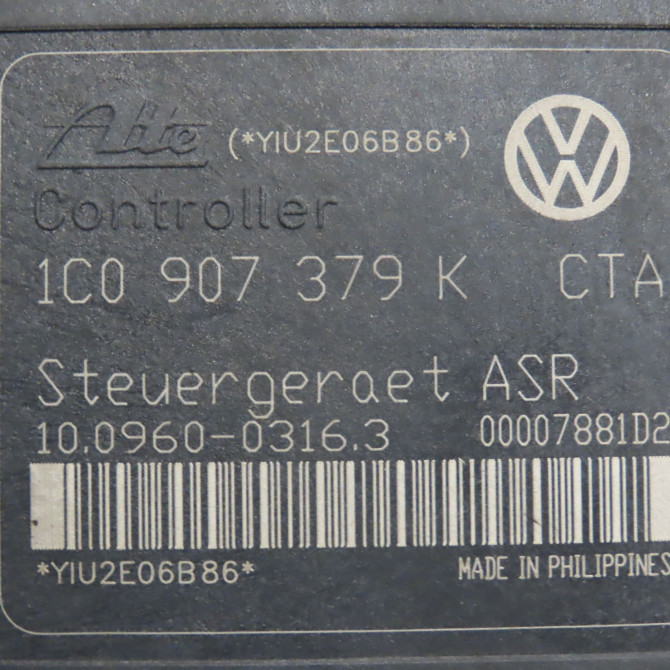 Unité hydraulique ABS occasion SKODA OCTAVIA I Phase 1 04-1995->04-1999 1.9 TDI 90ch 1J0698417A 5