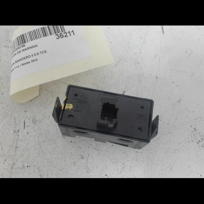 Bouton de warning occasion DACIA SANDERO II Phase 1 10-2012->... 0.9 TCE 90ch 252905668R 2