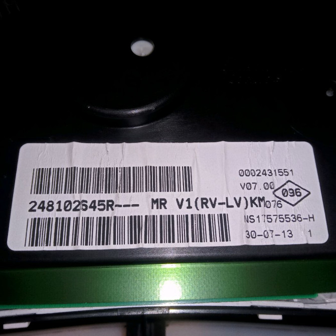 Compteur occasion DACIA SANDERO II Phase 1 10-2012->... 1.2i 75ch 248106897R 3