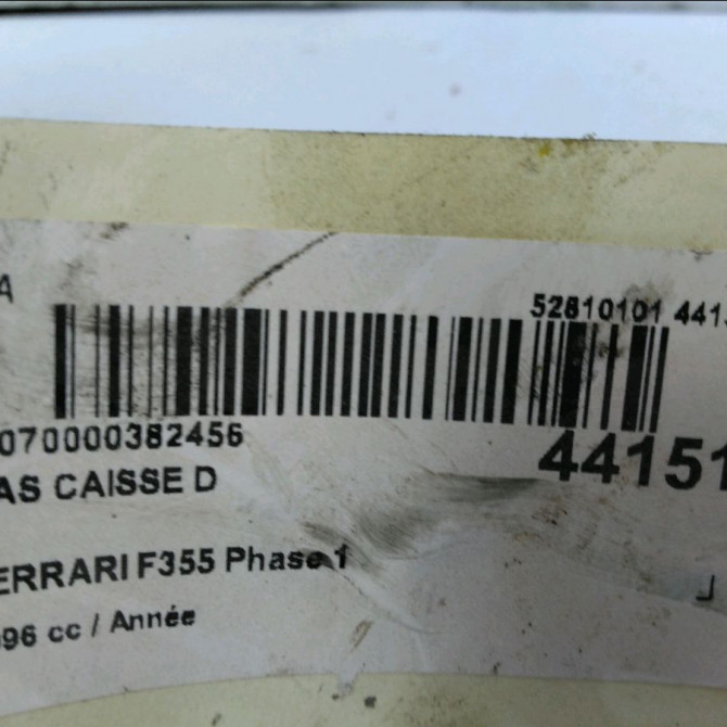 Bas caisse d occasion FERRARI 146 Phase 1 04-1995->04-1999 3.5i V8 380ch 3